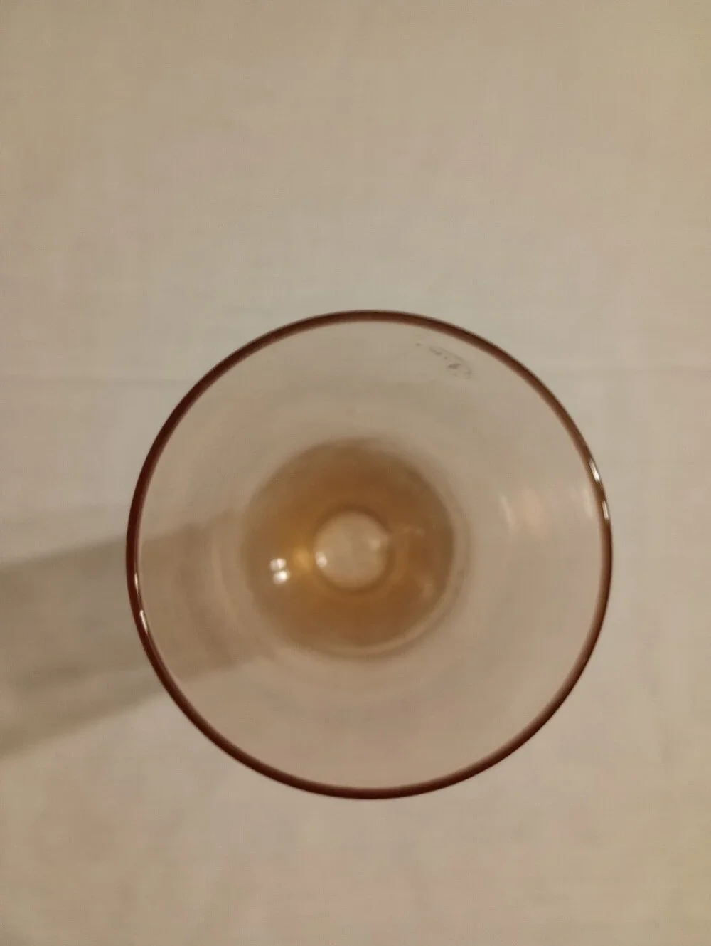 Pink & Golden Circles Tall Water/Ice Tea Drinking Glasses-Set Of 2- New